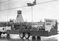 Denare Beach Fire Squad Parade Float - no date
