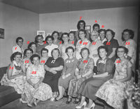 1961 Gathering of ladies associated with St.Georges Ukrainian Orthodox Church