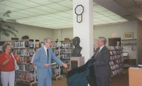 Dedication of Bronze Bust of Joe Brain - June 27 1984