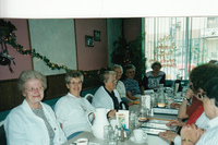 L-R Marilyn Reader, Dorothy Liss, Vivian Patterson, Isabelle Ketchen, Matilda Mitchell, Babe Evans 12 07 2000