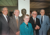 Dedication of Joe Brain Bust 27 06 1994, 