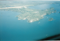 Areal View of Bakers Narrows Airport