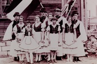 1935 Silver Jubilee Parade - Hungarian Cultural Dancers 
