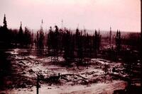 -Railroad Engineers Camp Cranbery after The 1029 Fire