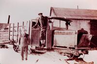 Snow Machine Modified to Haul Freight From Sturgeon Landing 1929