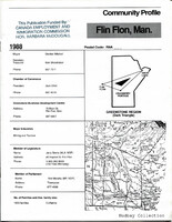 1988 Flin Flon Community Profile Mayor Gordon Mitchell 