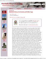 An interview with Mitch Sago 