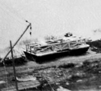 1929 Center Dump Barges Used in Dam Constructon