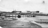 View From Killarny Island East to Mill Pumping the Lake - 1929