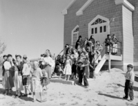 Island Falls Native People Catholic Church C 1954