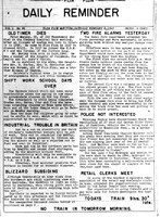 Reminder Feb 8 1947