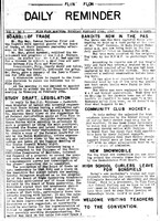 Reminder Feb 13, 1947