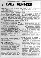 Reminder Feb 14, 1947