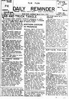 Reminder March 22, 1947