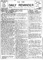 Reminder April 3, 1947