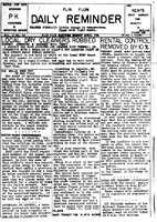 Reminder April 7, 1947
