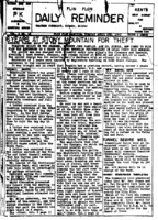 Reminder April 8, 1947