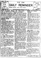 Reminder April 9, 1947