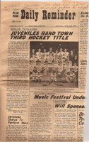 1966 Juvenile Bombers - Provincial Champions