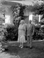 Mr & Mrs R W Davis. Island Falls