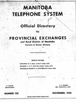 1950 Flin Flon Phone Book