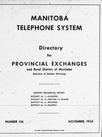 1954 Flin Flon Phone Book