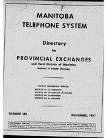 1957 Flin Flon Phone Book