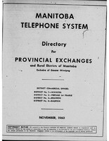 1960 Flin Flon Phone Book