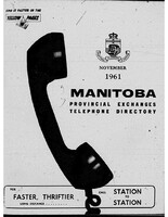 1961 Flin Flon Phone Book