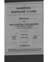 1968 Flin Flon Phone Book