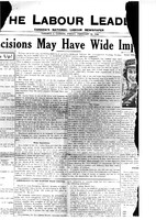 Company Strike Feb. 22 1946 Tha Labour Leader
