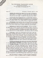 1958 Kiplinger Washington Newsletter