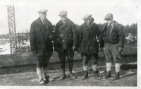 FW, E Akert, Shorty Mott, Tommy