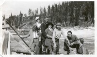 People At Island Falls Aug 1, 1929