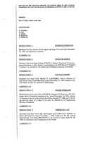 Council Meeting Minutes 1996 January - December 