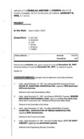 Council Meeting Minutes 1998 January - September 