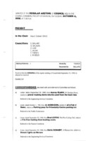 Council Meeting Minutes 1998 October - December 