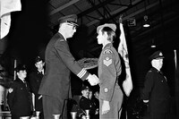 Flight Sgt. Gordon Stevens received the “Doran Shield” 