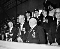Local veterans at the Tri Service