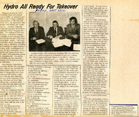 Friday Sept 28 1973 Manitoba Hydro takes over from Northern Manitoba Power 