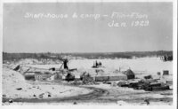 No. 2 Shaft House and Camp Flin Flon Jan. 1929