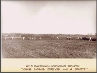  Building the Golf Course R-L First R Maurice Roche Second R John Roche