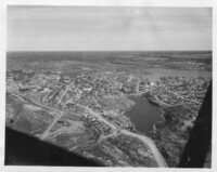 Flin Flon Taken From Top Of South Main Headframe 1966