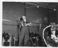  Frank Dembinsky Ribbon Cutting FFCC 1958