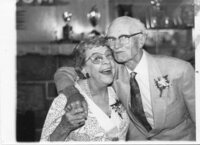 Mary & Wilf Burrows 60th Anniversary