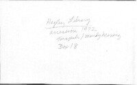 Mandy Mine /Tonopah Documents - 1- 