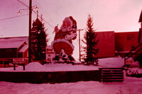  Santa At Staff House 1974