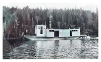 S. S. Tonopah enroute up Schist Lake to Mandy Mine 1918