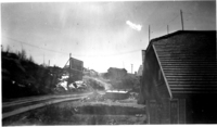 View Looking up Ross Street (Sipples Hill) 