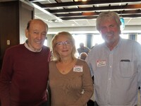 Carl Forster, his sister Debbie and her husband Dale Edwards. (2020)